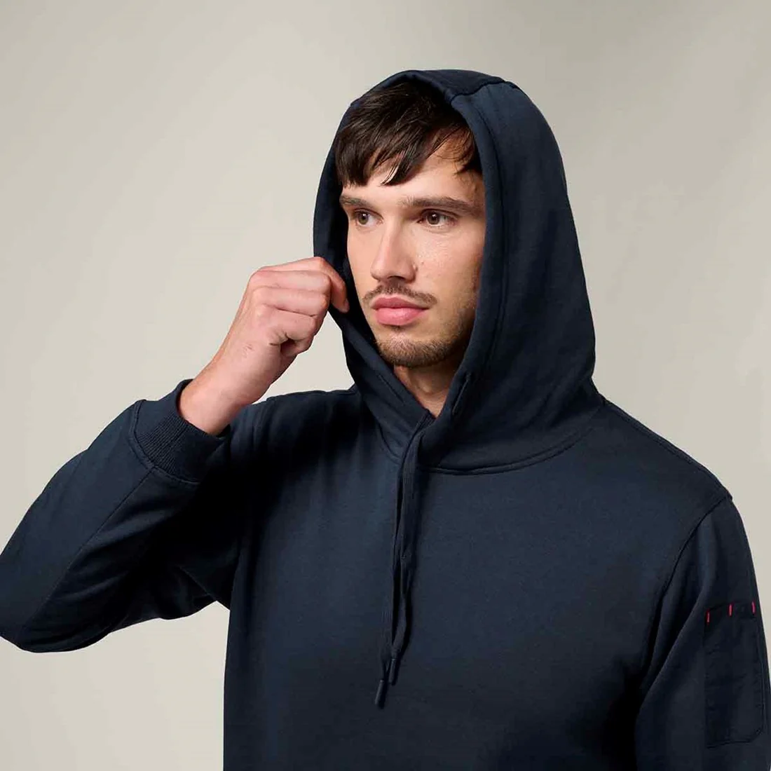 Men's Brushed Fleece Hoodie - Image 6