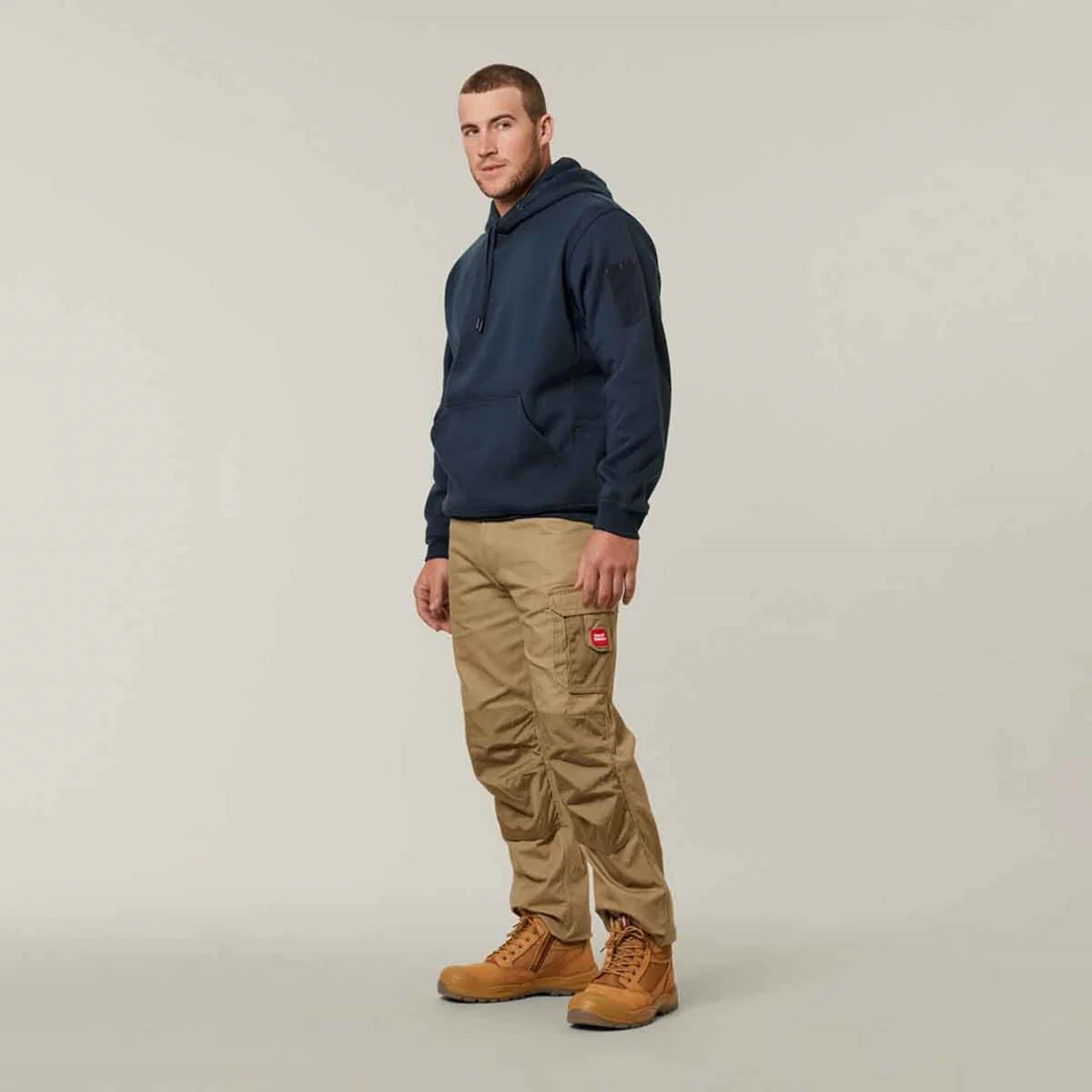 Men's Brushed Fleece Hoodie - Image 7