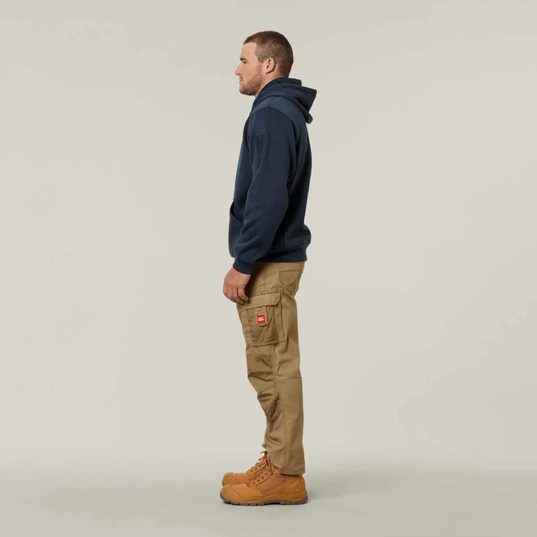 Men's Brushed Fleece Hoodie - Image 8