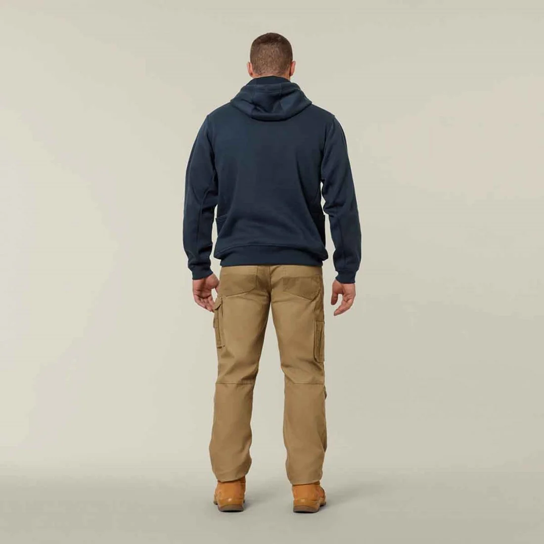 Men's Brushed Fleece Hoodie - Image 9