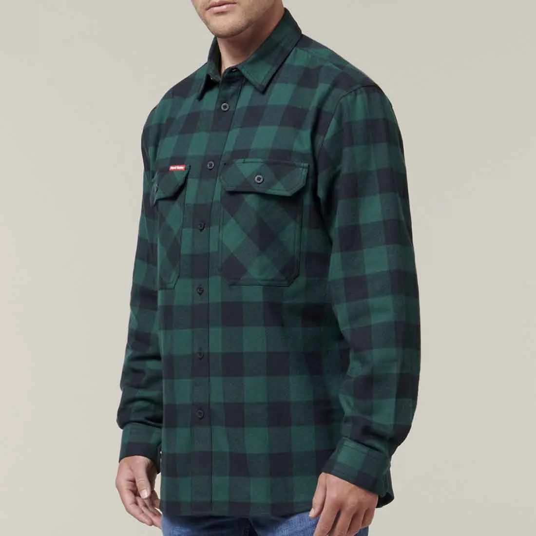 Men's Check Flannel Shirt - Image 5