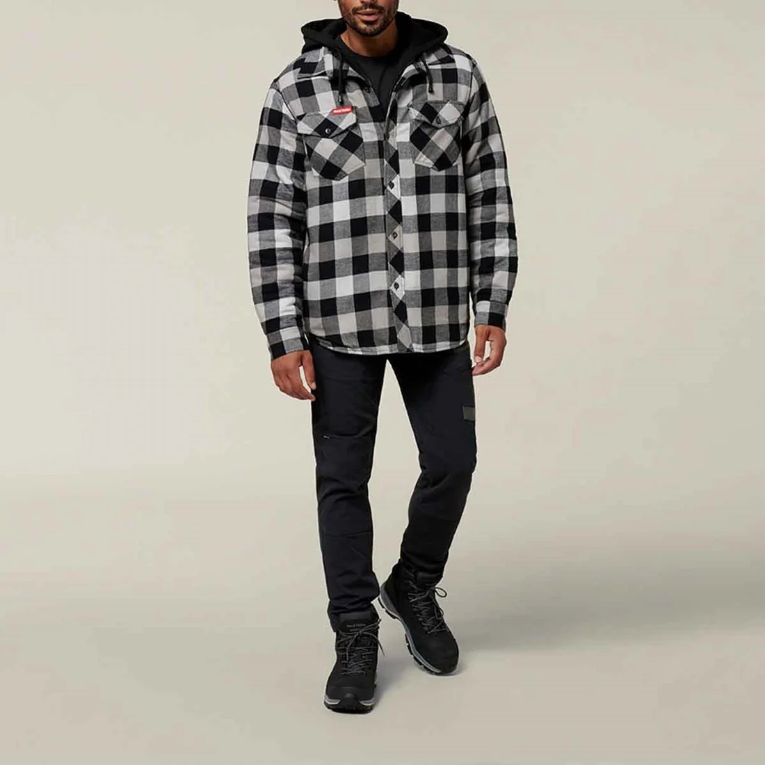 Men's Quilted Shacket - Image 7