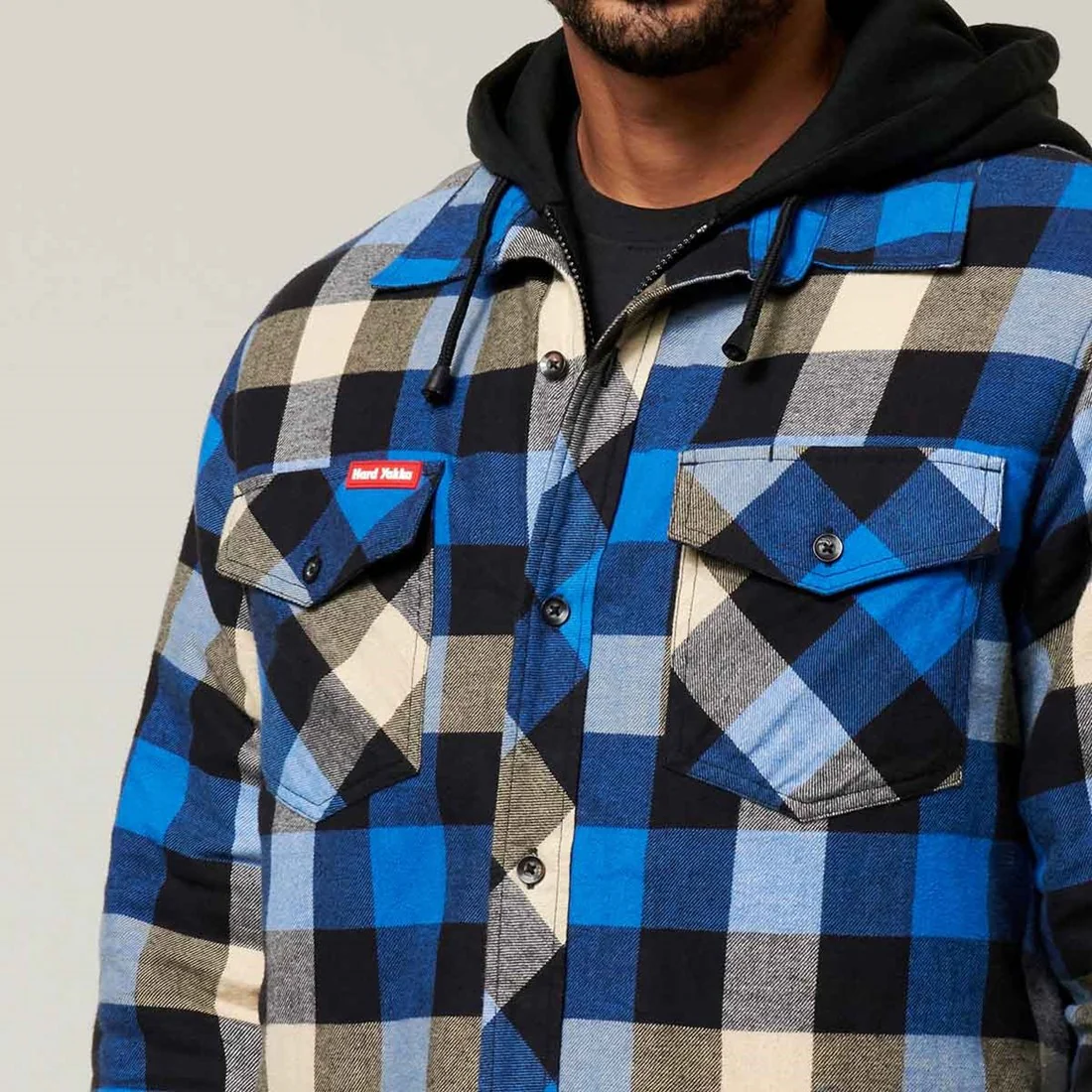 Men's Quilted Shacket - Image 4