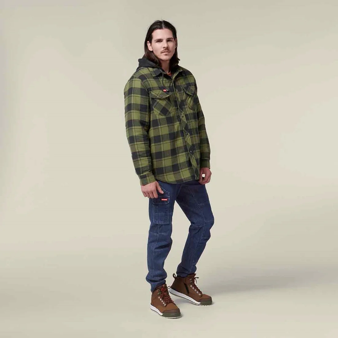 Men's Quilted Shacket - Image 7