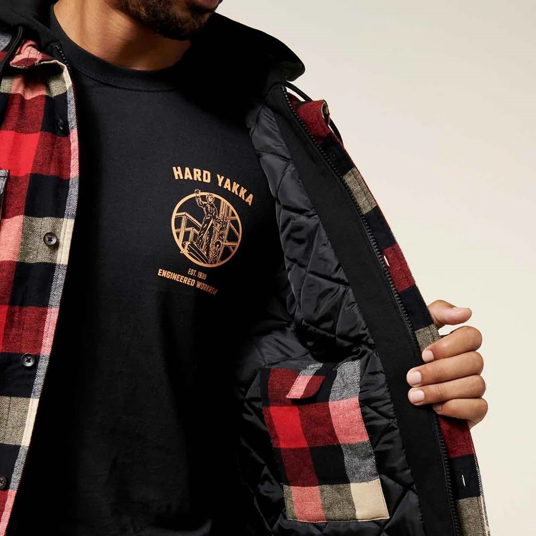 Men's Quilted Shacket - Image 4