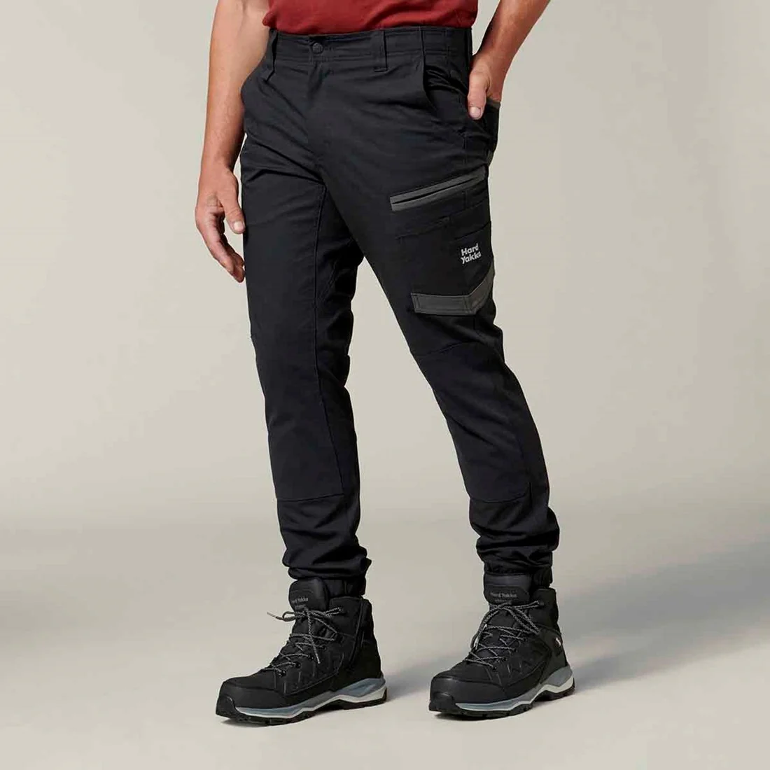 Men's Raptor Active Cuffed Work Trousers - Image 3