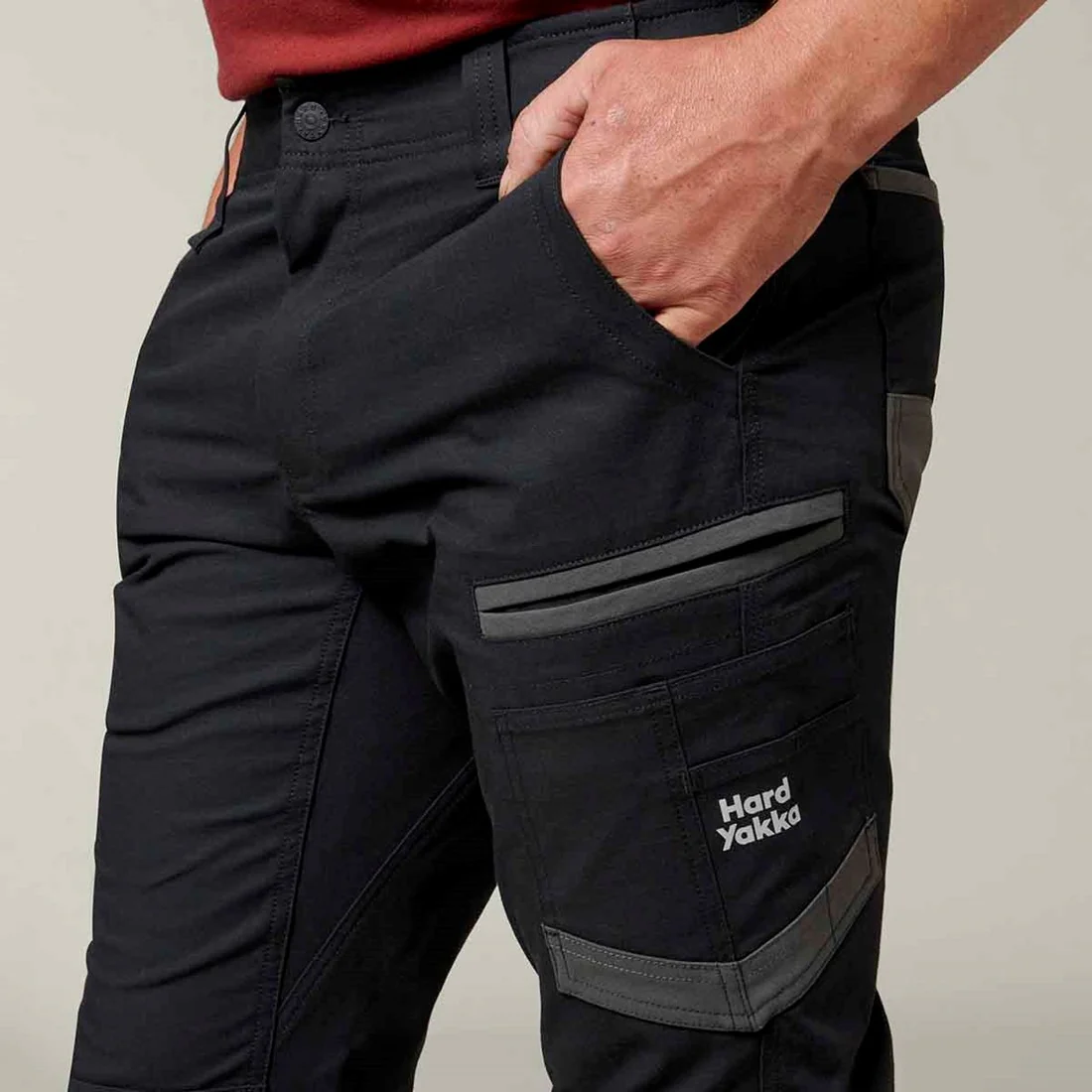 Men's Raptor Active Cuffed Work Trousers - Image 5