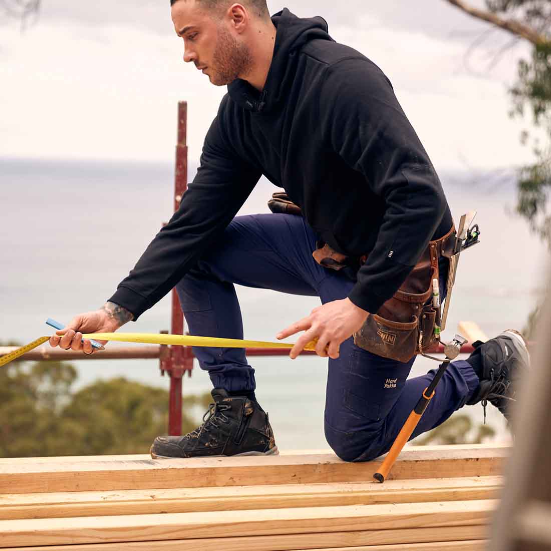 Men's Raptor Active Cuffed Work Trousers - Image 9
