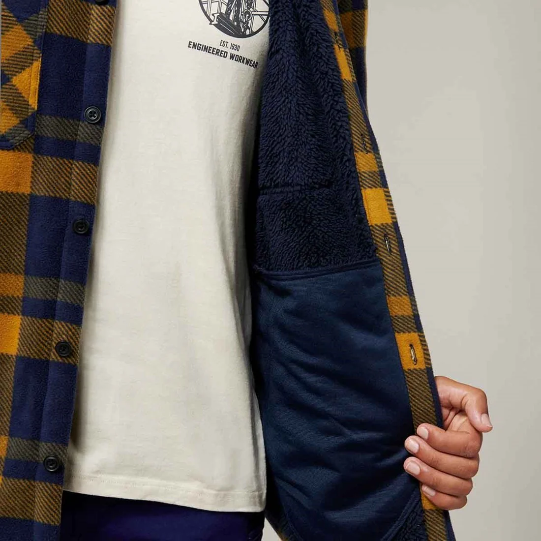 Men's Sherpa Jacket - Image 4