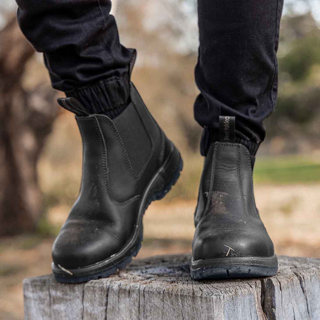 Unisex Outback Steel Toe Dealer Boots - Image 5