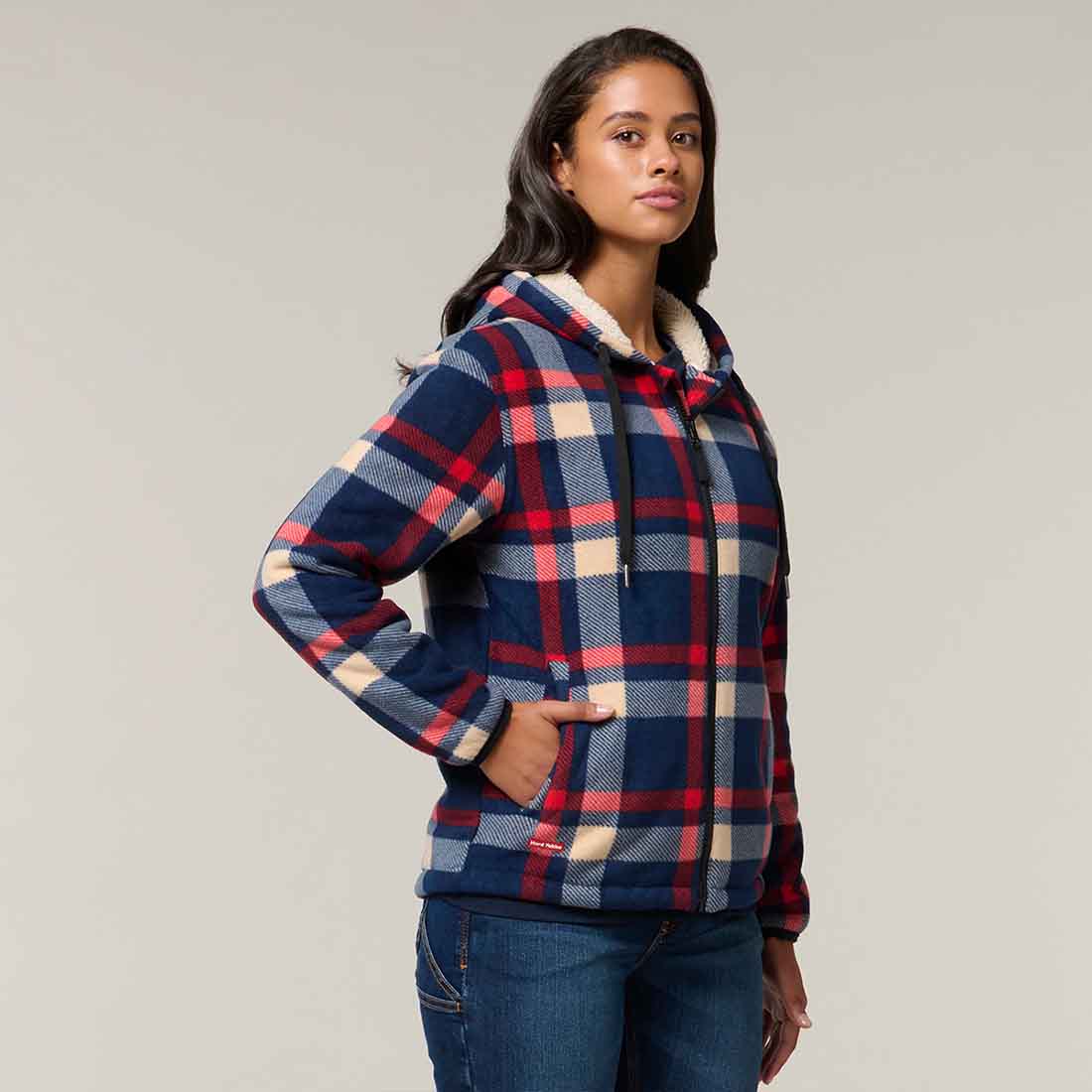 Women's Check Zoodie - Image 4