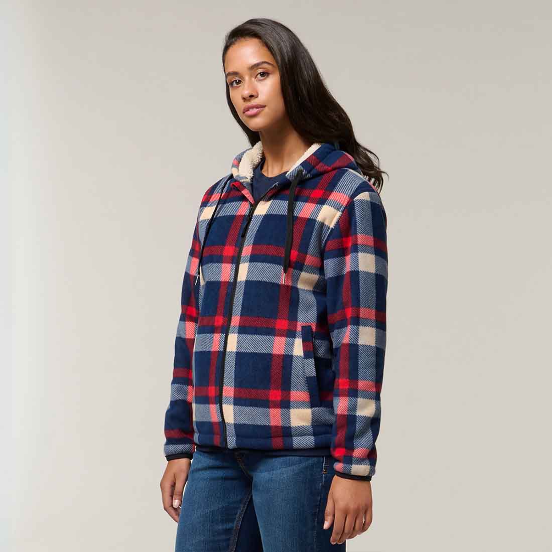 Women's Check Zoodie - Image 5
