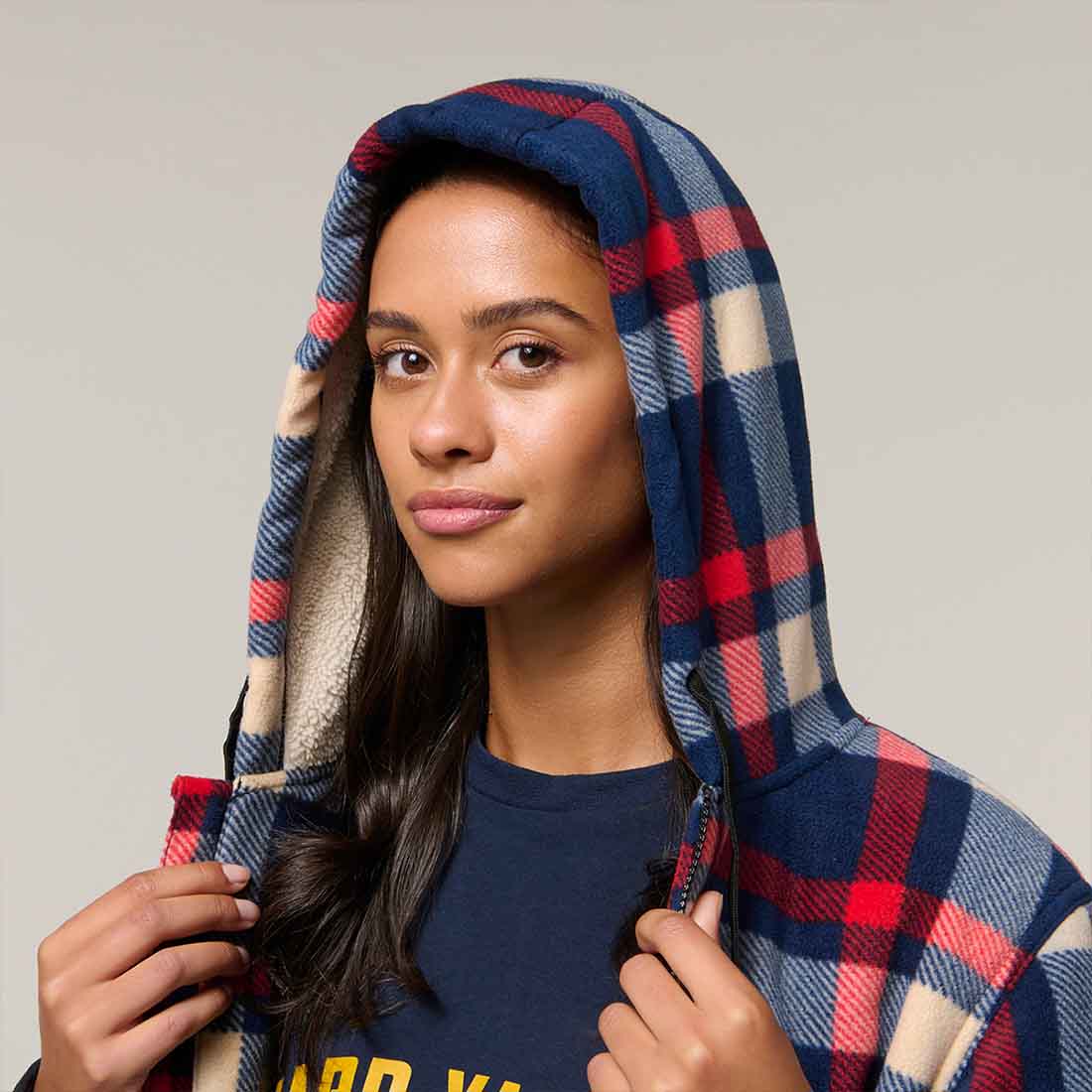 Women's Check Zoodie - Image 7