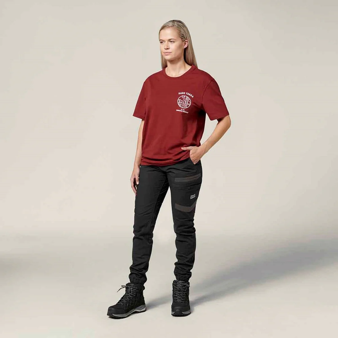 Women's Raptor Active Cuffed Work Trousers - Image 4