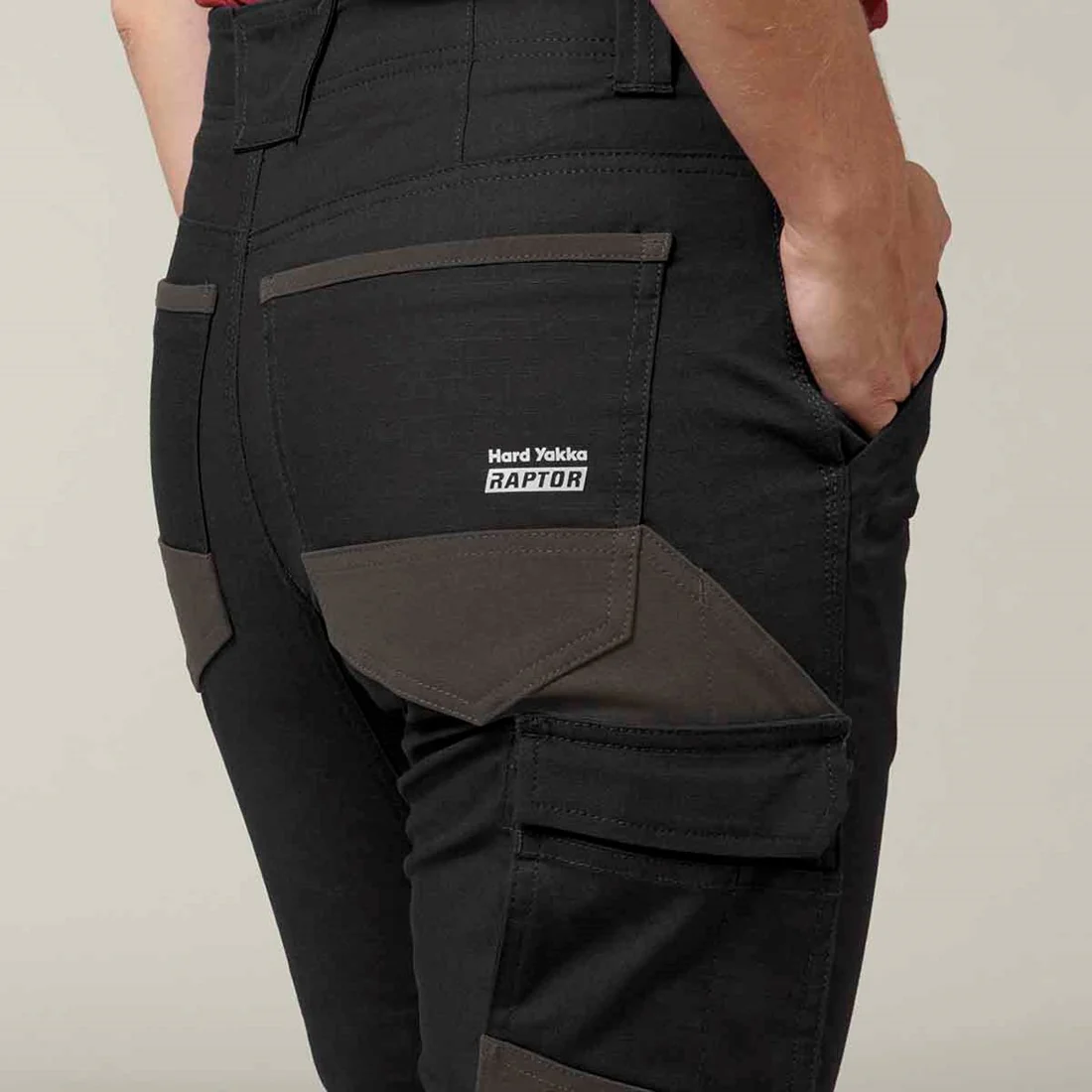 Women's Raptor Active Cuffed Work Trousers - Image 7