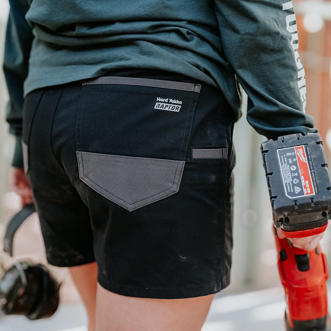 Women's Raptor Active Work Shorts - Image 9